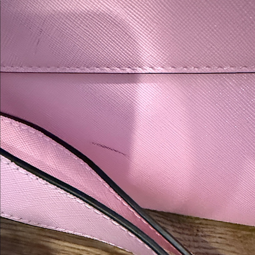 Calpak Light Pink Backpack with Stitch Detail - Picture 6 of 6